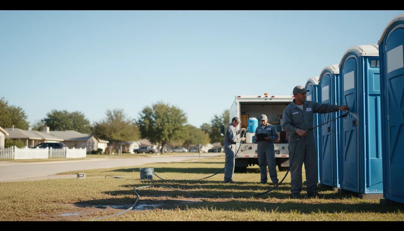 Long-Term Portable Toilet Rental in Warner Robins, GA near me